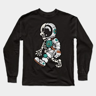 Skull and astronaut Long Sleeve T-Shirt